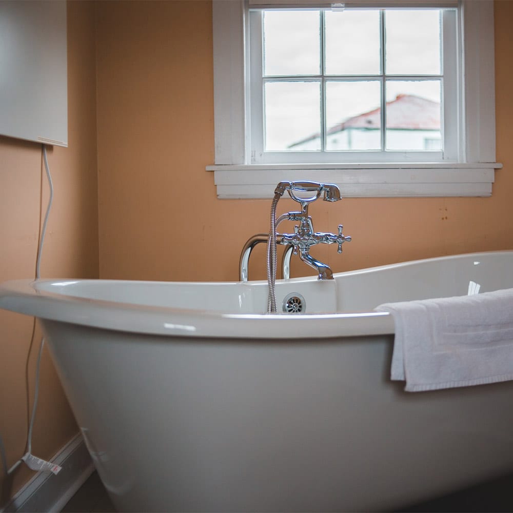 Large selection of bathtubs including soaker tubs